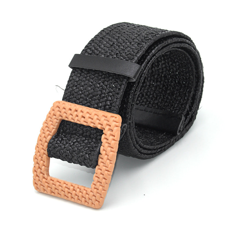 Bohemian Holiday Linen Woven Belt Limorista