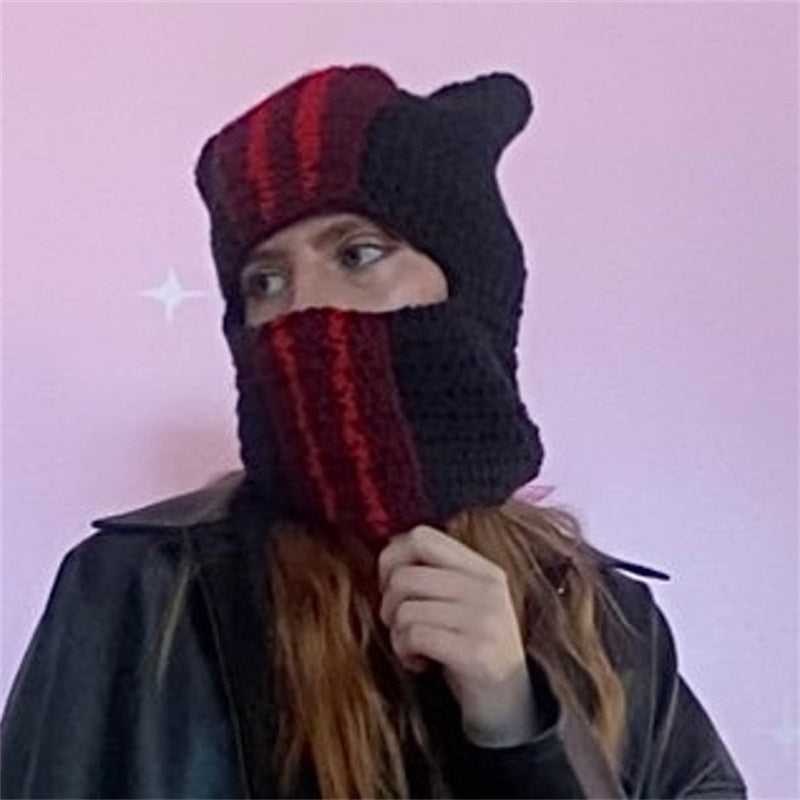 Ear Protection Warm Face Small Wool Hat Limorista