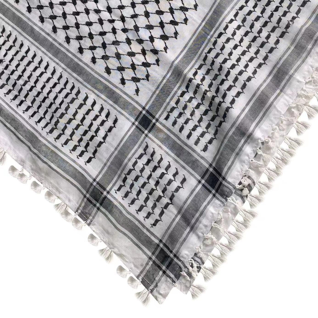 New Four-side Tassel Outdoor Tactics Headscarf Limorista