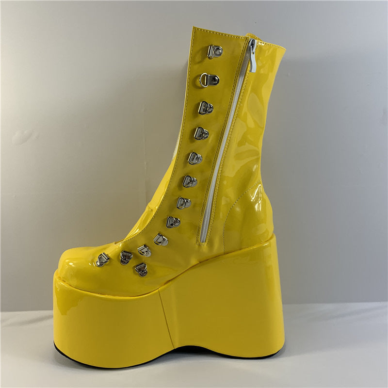 Casual Flat Platform High-top Low-top Shoes Limorista