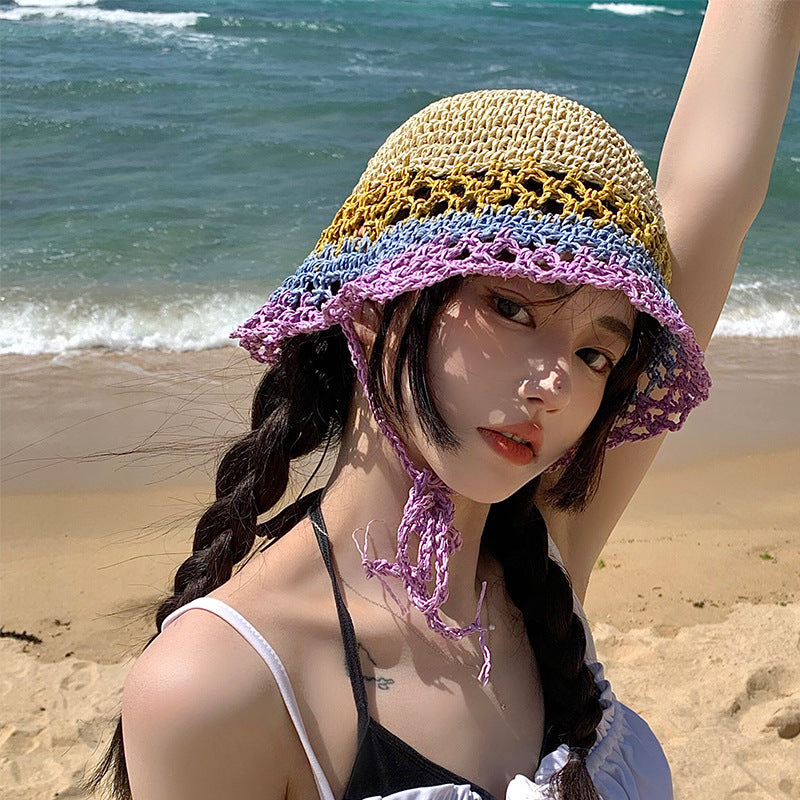 Female Fashion Warm Fleece Surface Ear Protection Overhead Hat Limorista