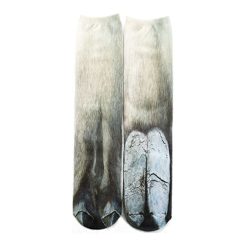 3D animal print socks Limorista