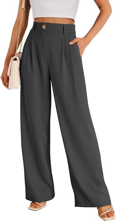 Casual Wide Leg Business Pants Women&