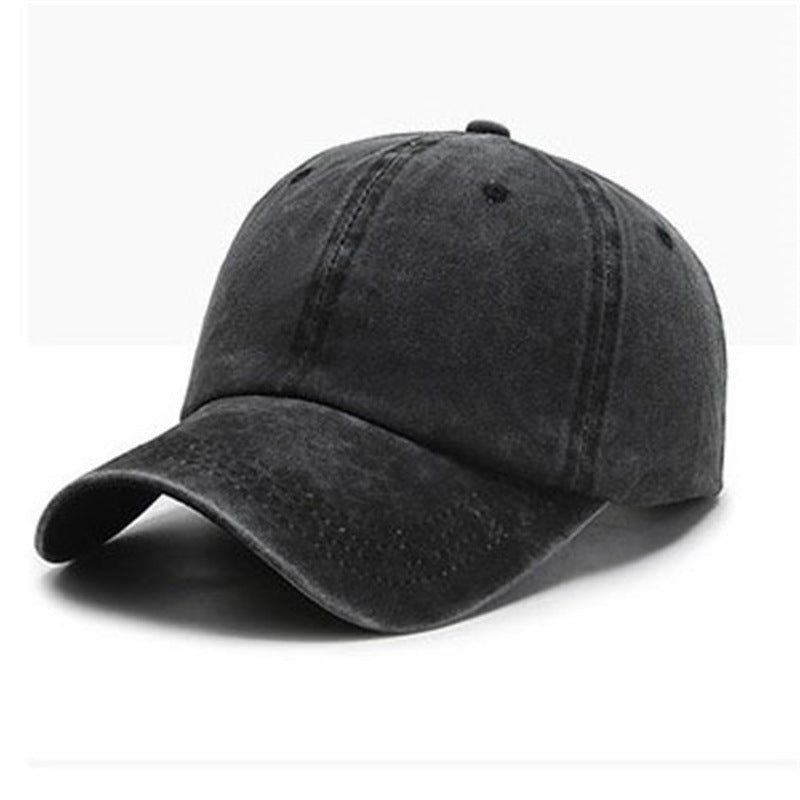 Washed Solid Color Light Board Baseball Cap For Women Limorista