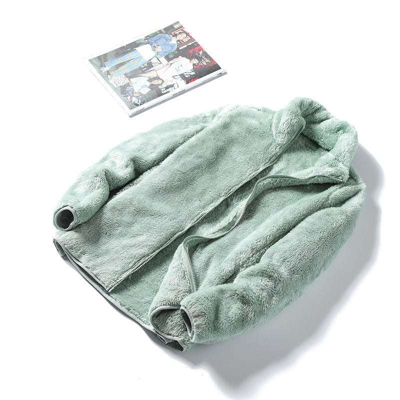 Inner Coral Fleece Sweater Warm With Velvet Limorista