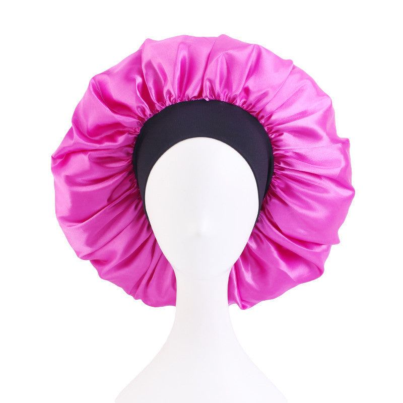 Solid Stretch Wide Brimmed Nightcap Limorista