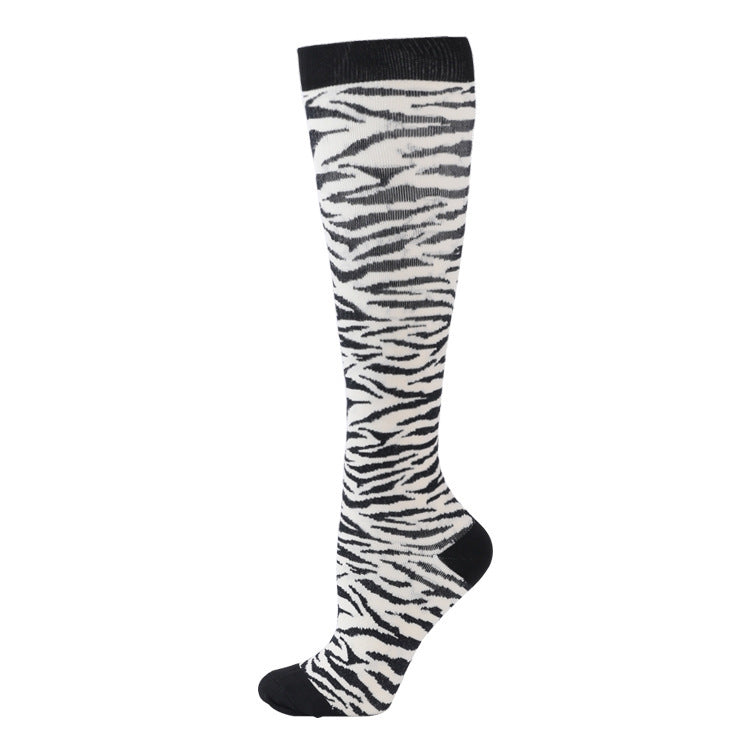 Sports Compression Socks Pattern Stretch Stockings Limorista