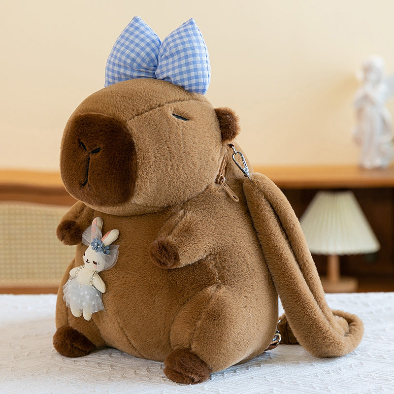 Capybara Backpack Plush Toy Creative Backpack Limorista
