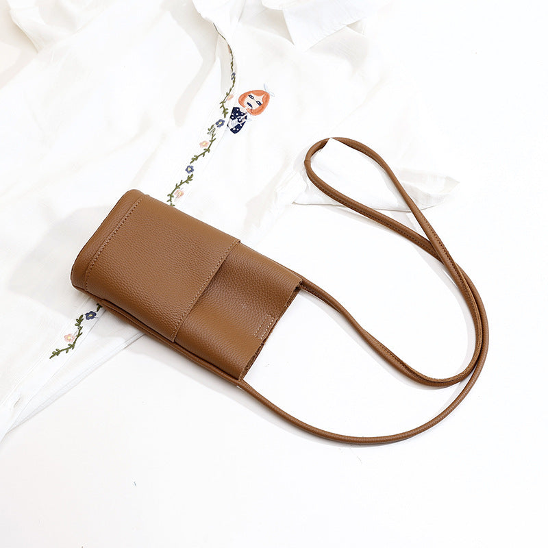 High-grade Soft Leather Mobile Phone Bag Female Crossbody Limorista