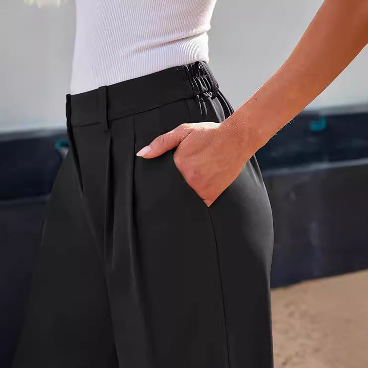 Casual Wide Leg Business Pants Women&