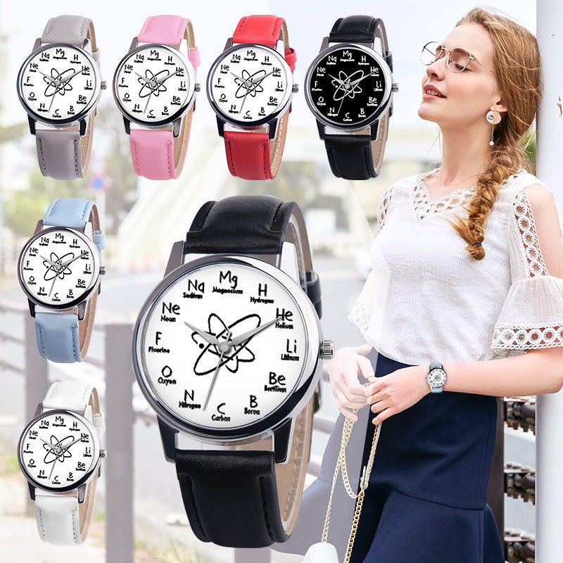 Chemical Molecular Fashion Watch Women&