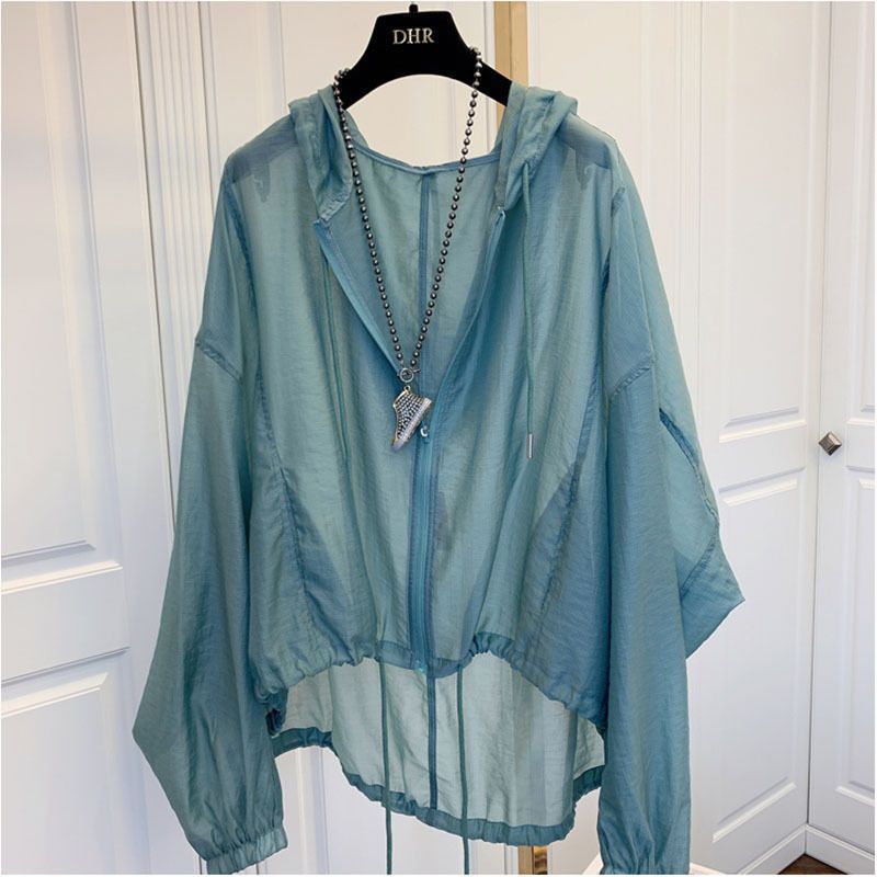 New Summer Lightweight Ice Silk Sun Protection Clothing Women&