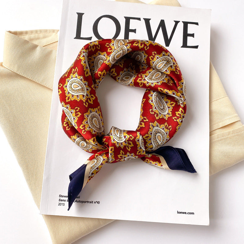 Fashion Lady Sunflower Vintage Scarf Limorista