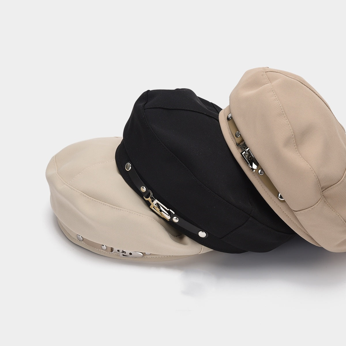 Black Design Sense Minority All-match Painter Cap Limorista