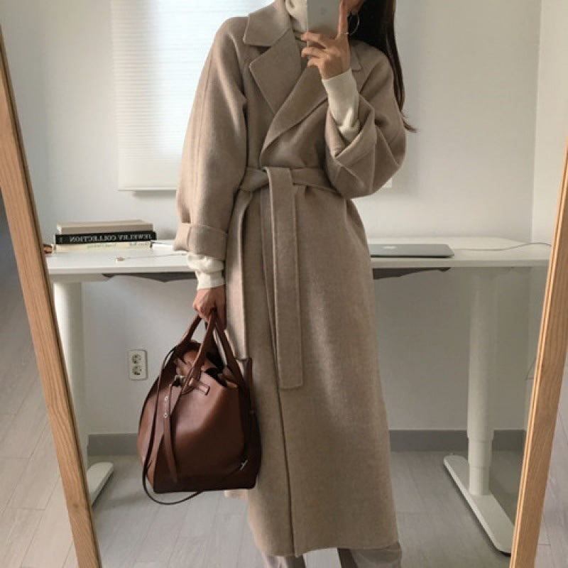 Woolen Wool Coat Women&