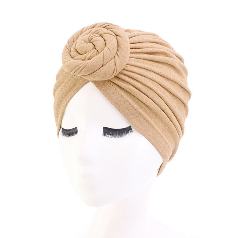 European And American Popular Donut Head Scarf Hat Limorista