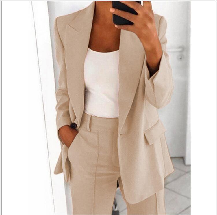 Lapel Slim-fit Cardigan Graceful Suit Jacket Limorista
