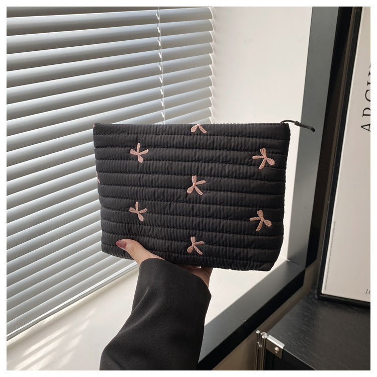 Oxford Cloth Butterfly Print Clutch For Women Limorista