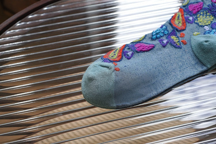 Mid-tube Pile Socks Autumn And Winter Korean Version Of Sen Series Limorista