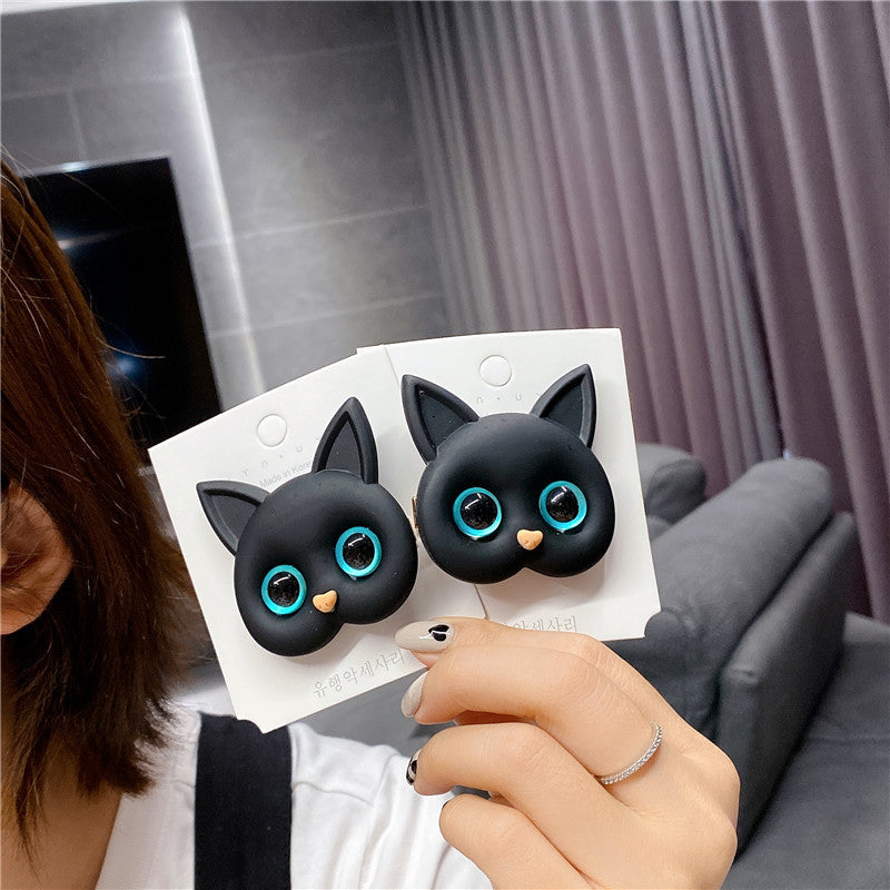 Korean Version Of Cute Cat Fashion Small Intestine Cloth Ring Limorista