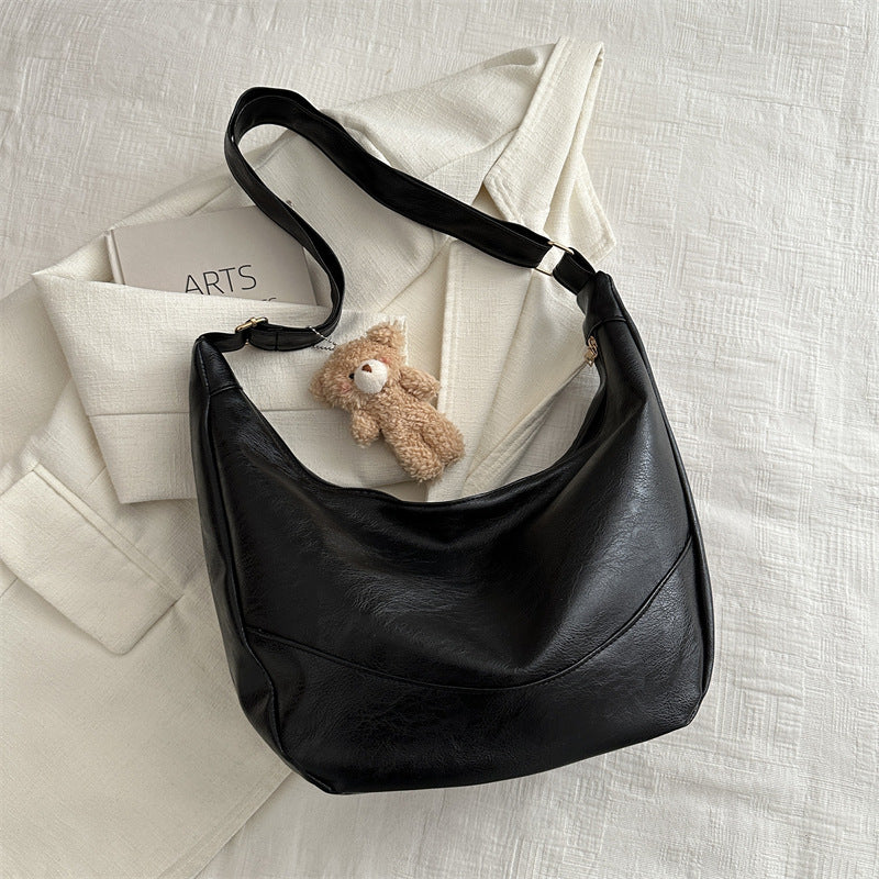 Fashion Simple Retro Shoulder Bag Limorista