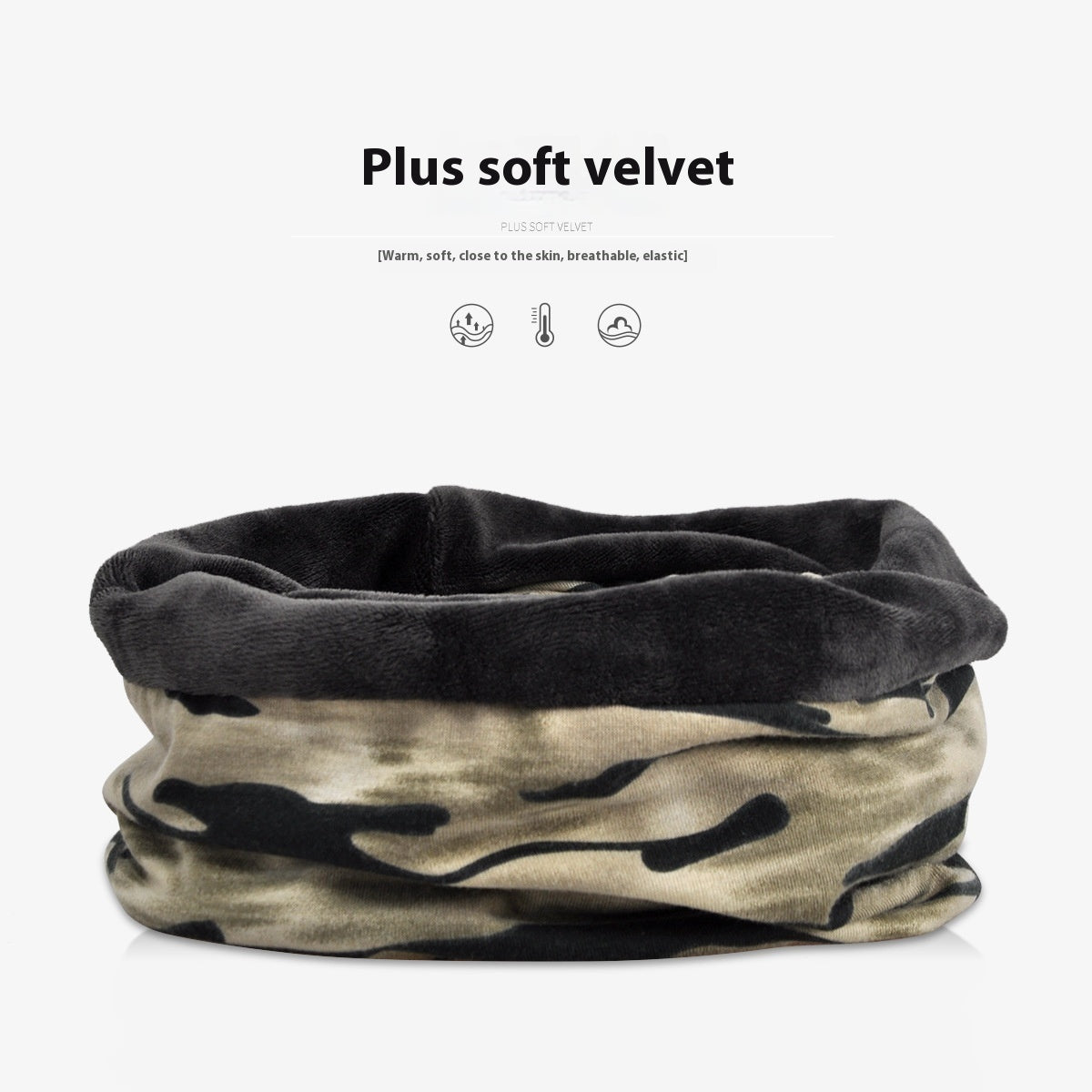 Dual-use Outdoor Windproof Thermal Fleece-lined Toque Limorista