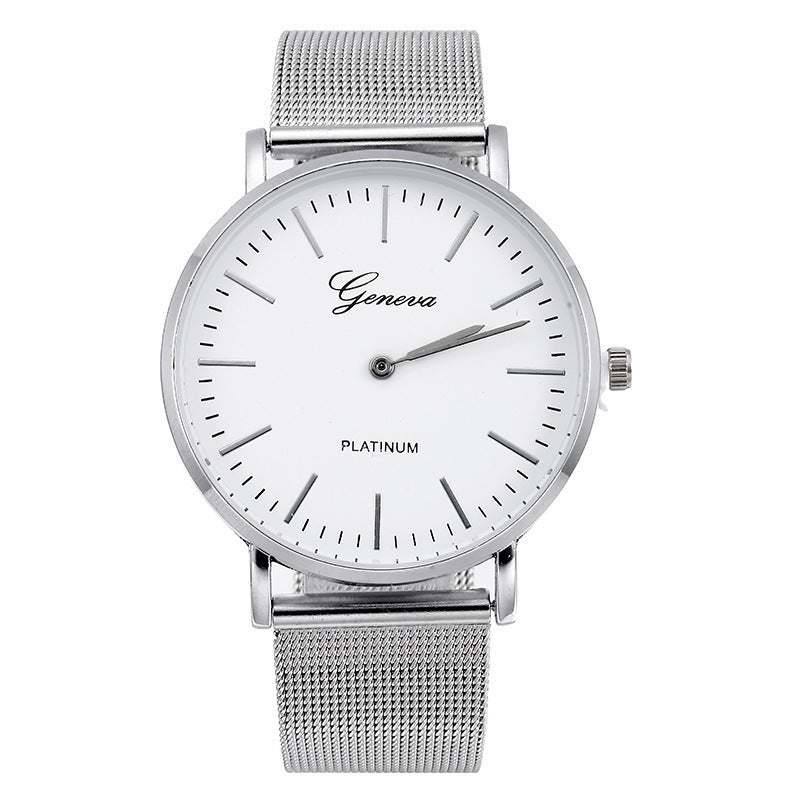 Fashion Steel Band Mesh Band Quartz Watch Limorista