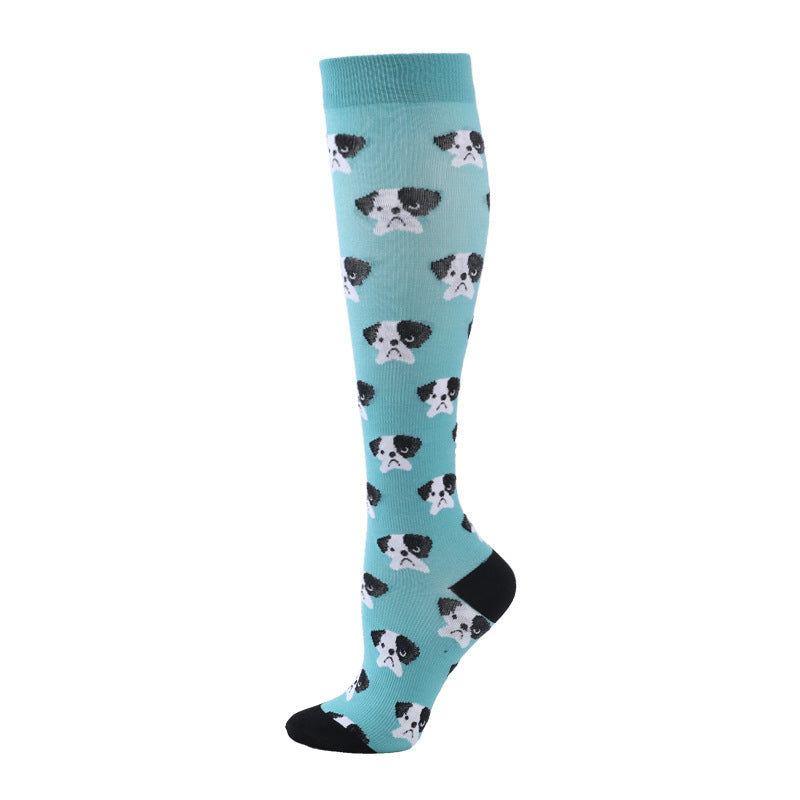 Sports Compression Socks Pattern Stretch Stockings Limorista