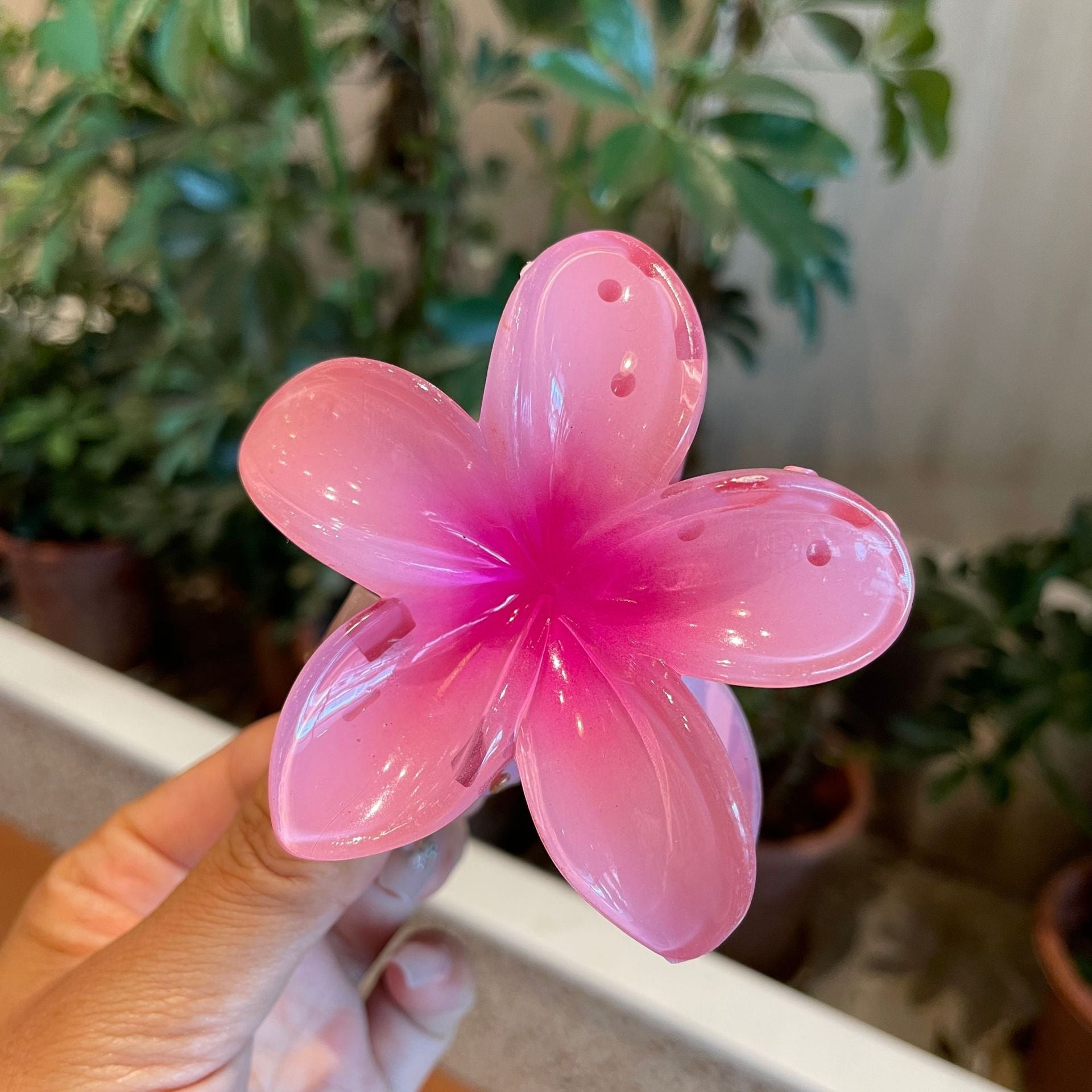 Flower Barrettes Women&