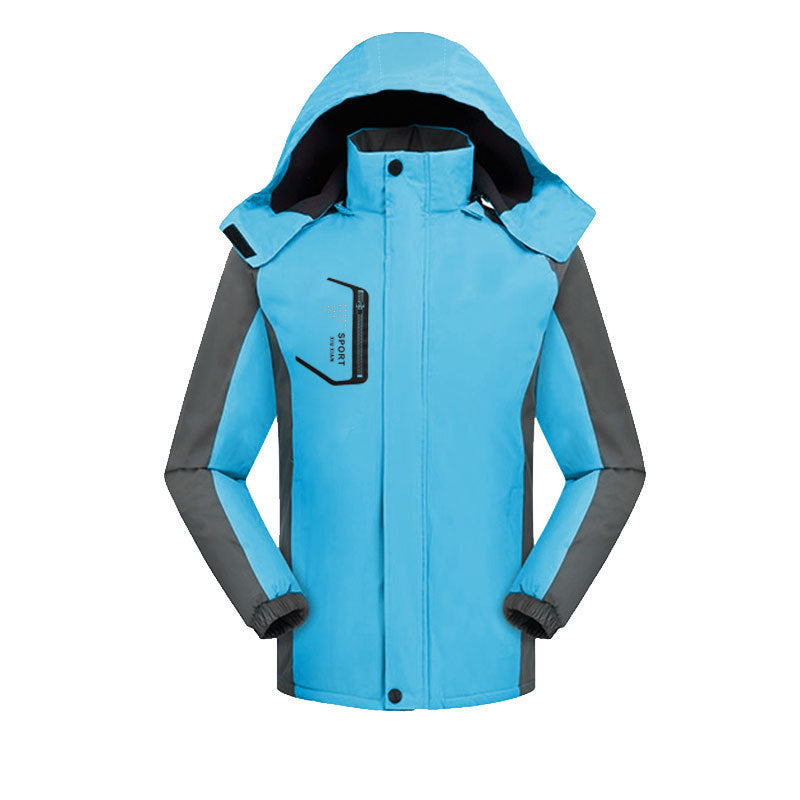 New Fleece-lined Thick Jacket Men And Women Couple Limorista
