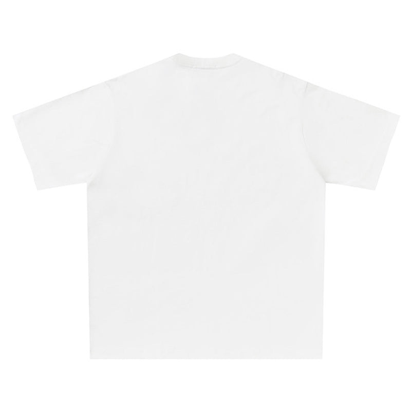 Hand-painted Printed American Short Sleeve Limorista