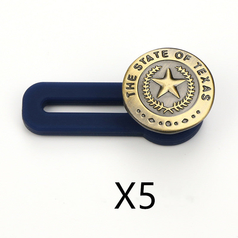 No Sew Jeans With Adjustable Expansion Waist Button Limorista