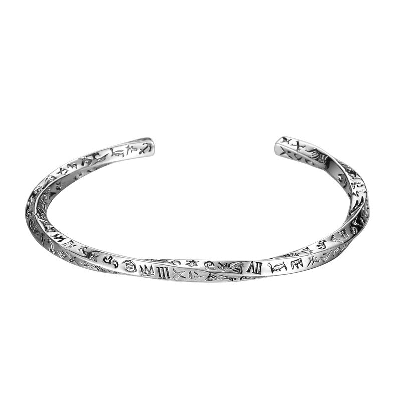 S925 Sterling Silver Mobius Bracelet For Women Limorista