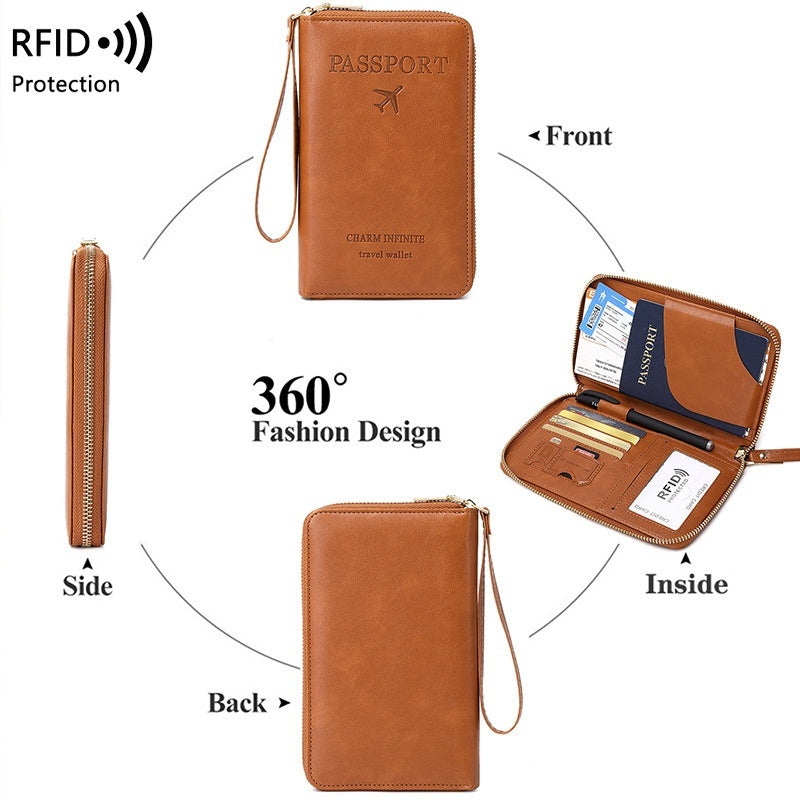 RFID Passport Case Ticket Storage Document Package Limorista