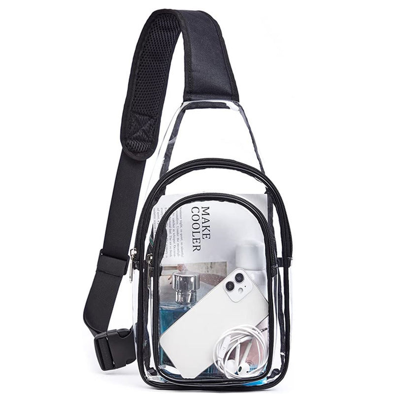 Fashion Personality PVC Transparent Single-shoulder Bag Limorista
