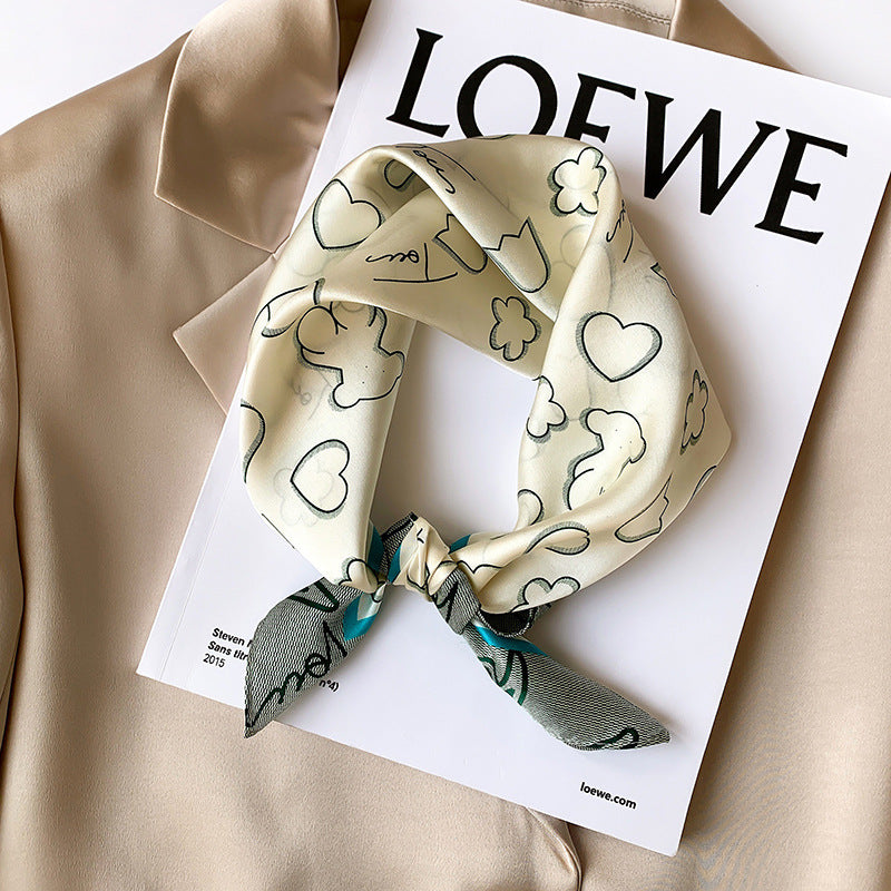 Fashion Lady Sunflower Vintage Scarf Limorista