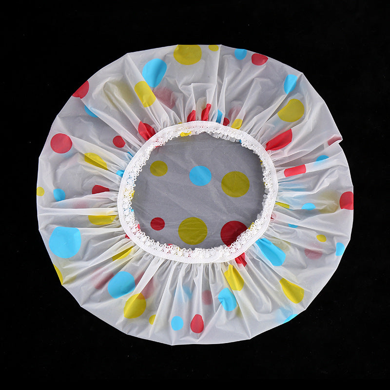 Thicken Waterproof Printed Lace Enlarged Shower Limorista