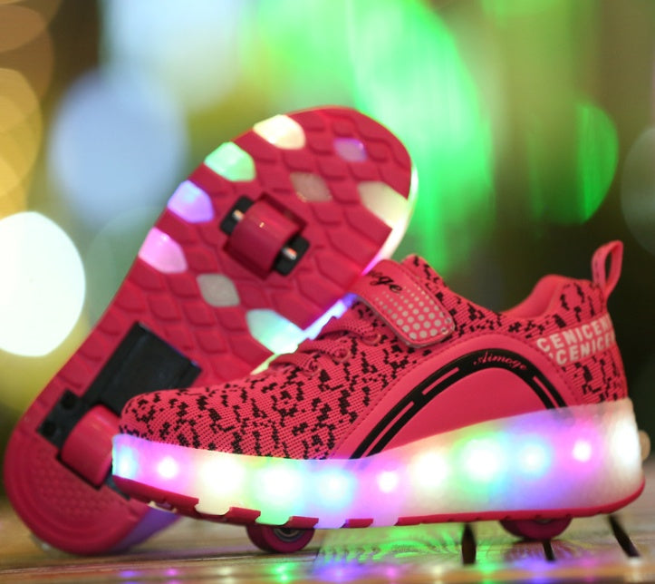 Ultra-light Luminous And Rechargeable Roller Skates Limorista