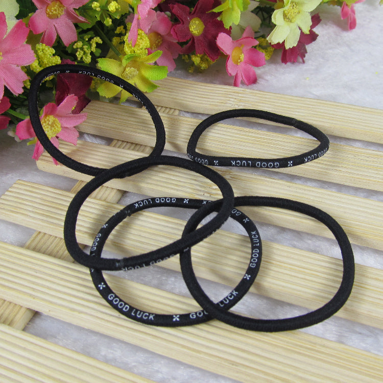 Fashion Hair Tie Cord Unembellished Elastic Band Limorista