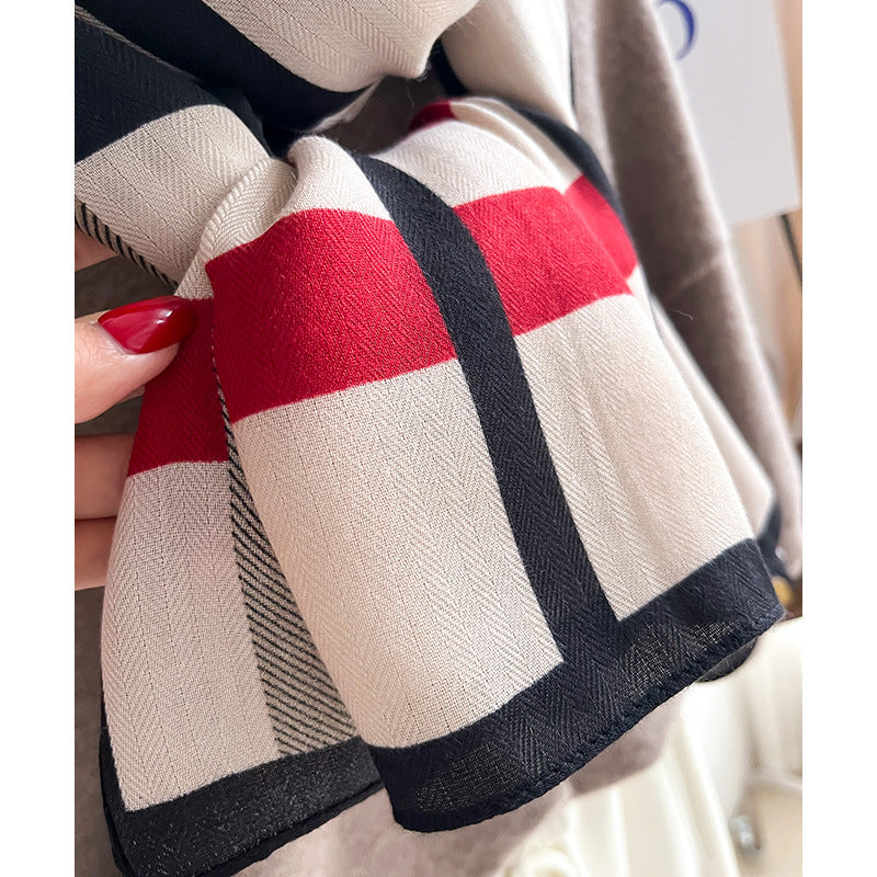 Autumn And Winter Scarf Scarf Warm Talma Limorista