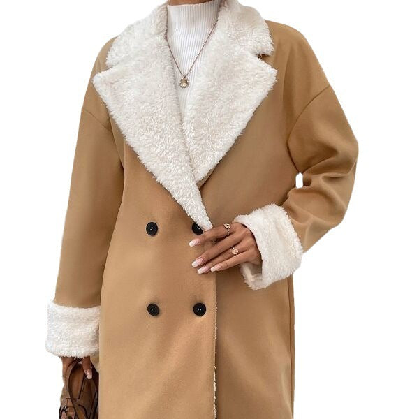 Leisure Commute Woolen Coat For Women Limorista