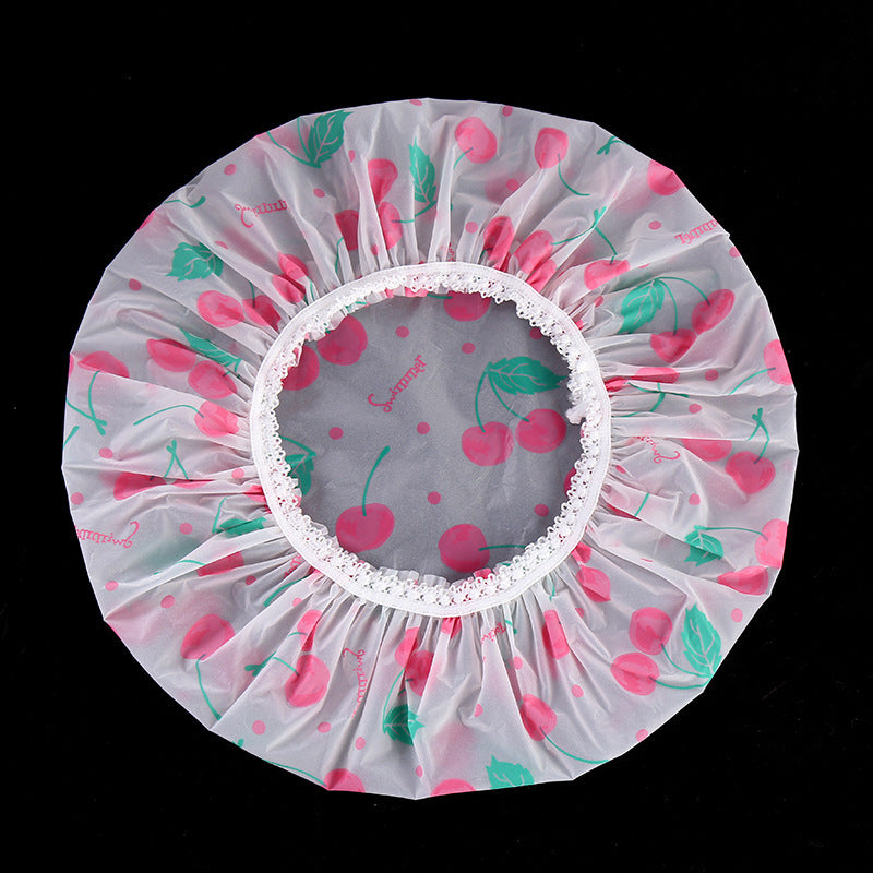 Thicken Waterproof Printed Lace Enlarged Shower Limorista