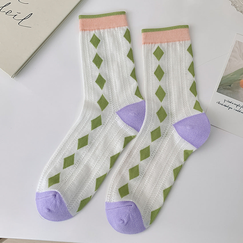 Flower Socks Women&