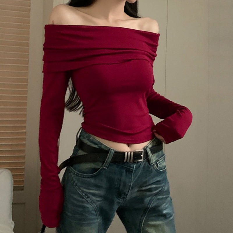 Fashion Tight Bottoming Shirt T-shirt For Women Limorista