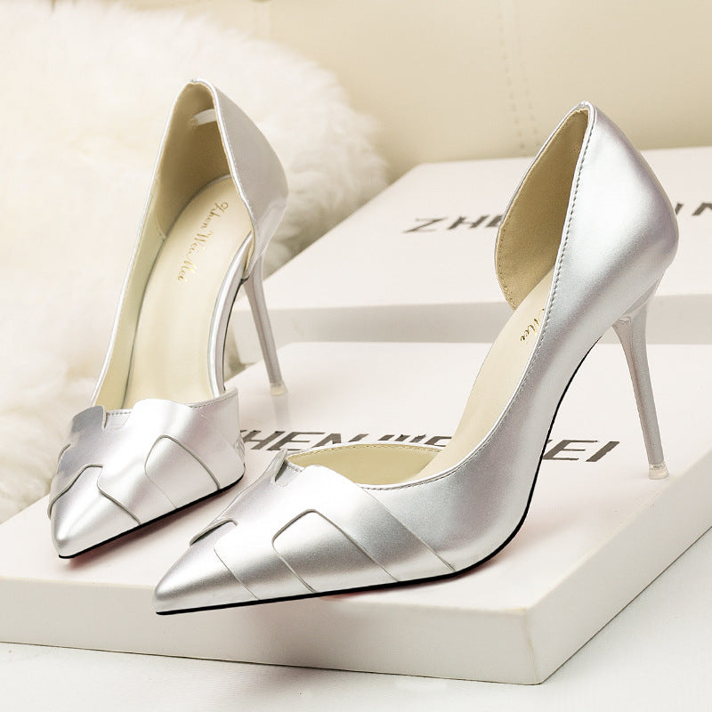 High Heels Stiletto High Heel Side Hollow Limorista