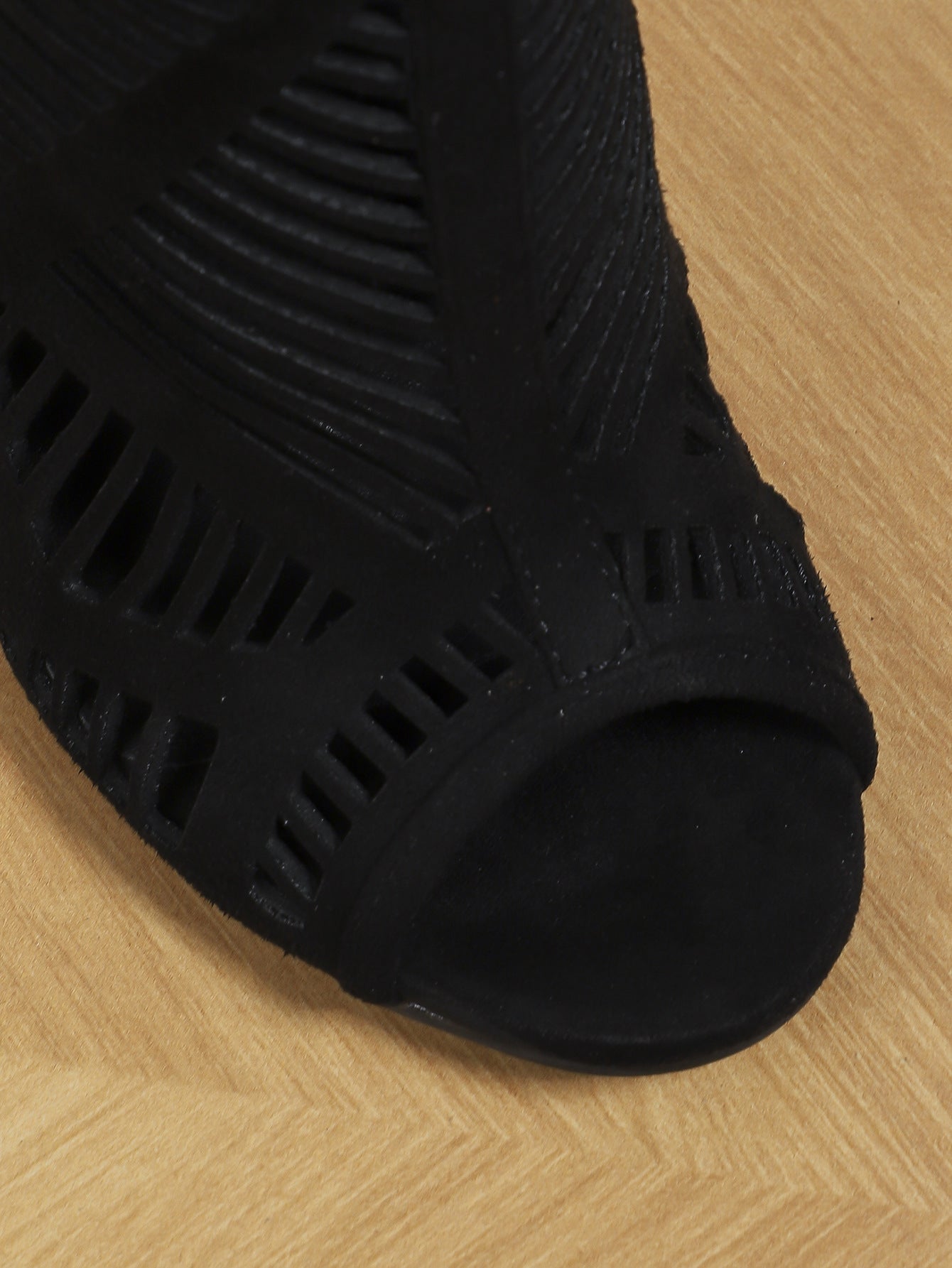 Round Toe Open Toe Laser Hollow Out 11cm Sexy Fashion Sandal Boots Limorista