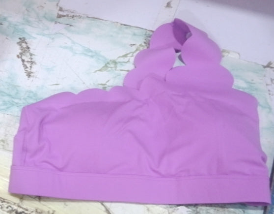 Small Wave One Shoulder Sports Underwear Female Plus Size - Limorista