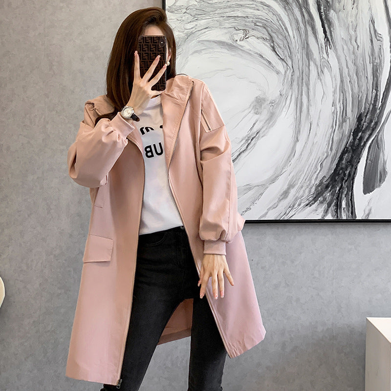 Loose Mid-length Hong Kong Style Coat Limorista