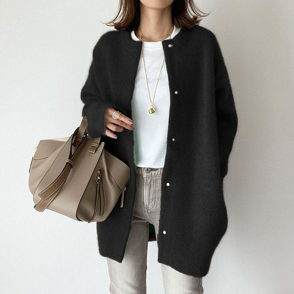 Knitted Jacket Slimming Sense Of Design Niche Loose Limorista