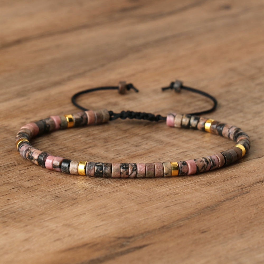 Spacer Beads Beaded Weave Bracelet Women&